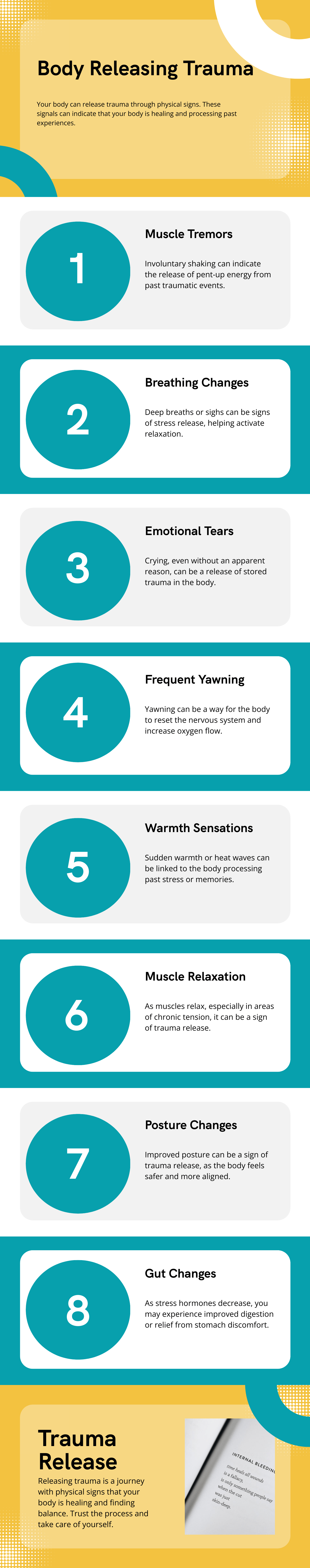 Body Releasing Trauma Infographic