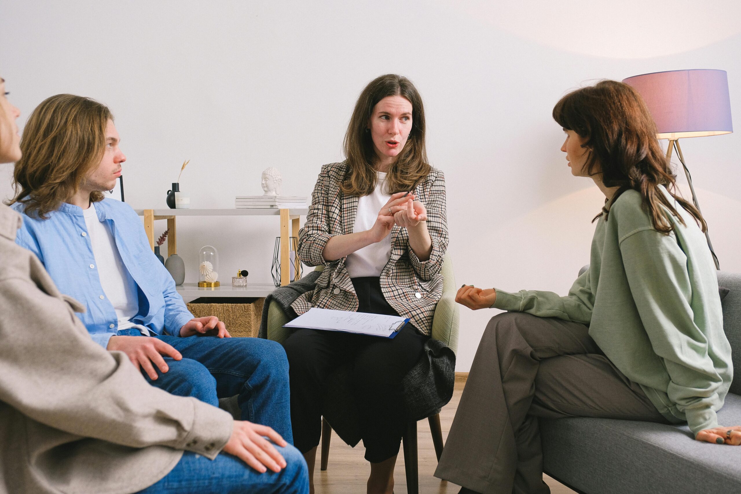 Intensive outpatient program group therapy session in Port Charlotte